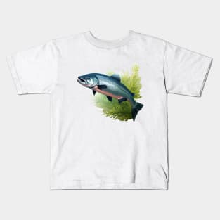 Pacific Northwest Salmon Kids T-Shirt